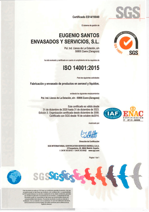 ISO 14001 en Español