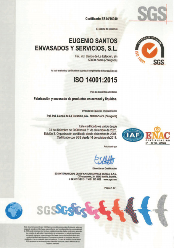 ISO 14001 en Español